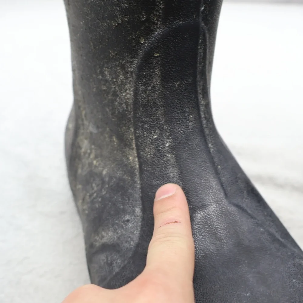 Muck Unisex M9 W10 Rain Boots Black Chore Steel Toe Waterproof Utility 010022